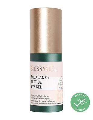 squalane + peptide brightening & de-puffing eye gel
