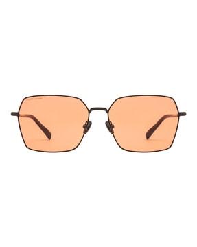square full-rim frame sunglasses