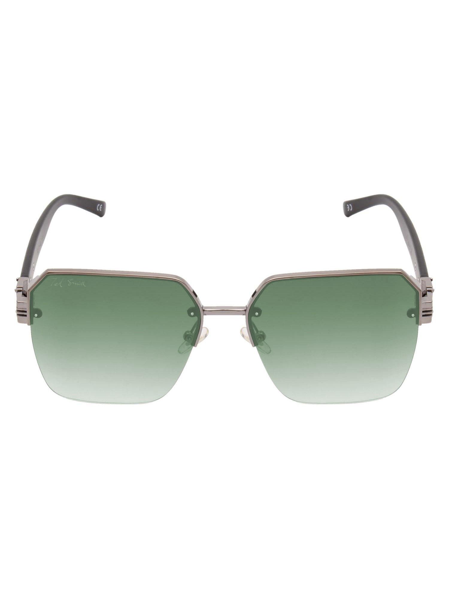 square sunglasses in grey frame carma for men & women