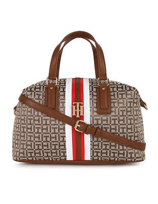 square monogram jaden satchel bag