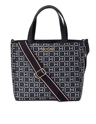 square monogram kiara shopper bag