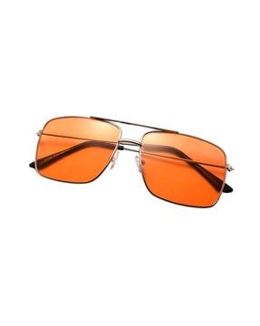 square shape full-rim sunglasses