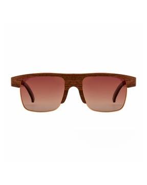 square shape wooden sunglasses