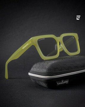 square shaped full-rim sunglasses