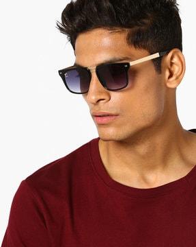 square sunglasses with browline