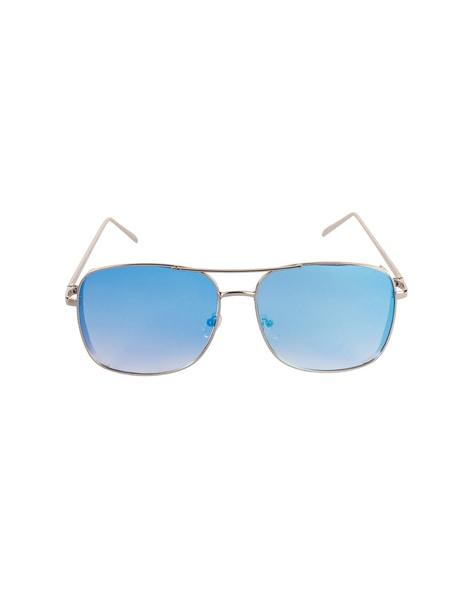 square sunglasses with top bar