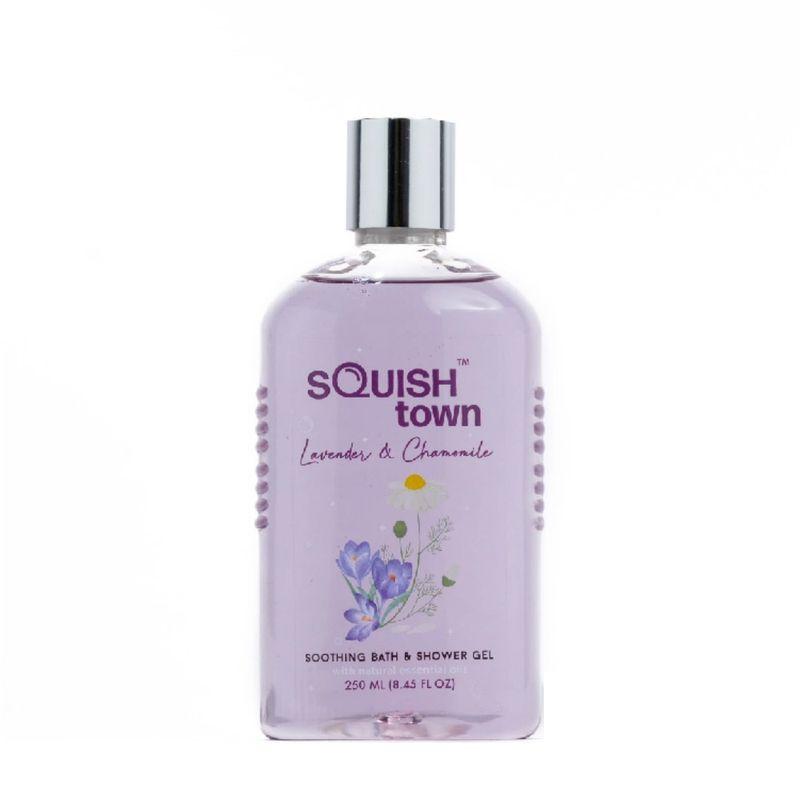 squish town lavender & chamomile soothing bath & shower gel