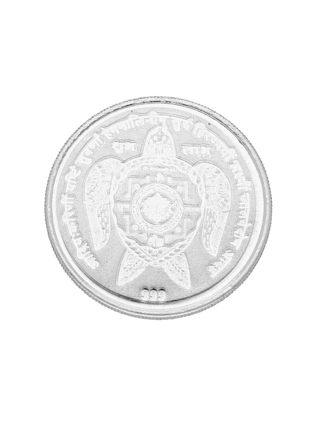 sri jagdamba pearls dealer goddess laxmi silver coin-10gm