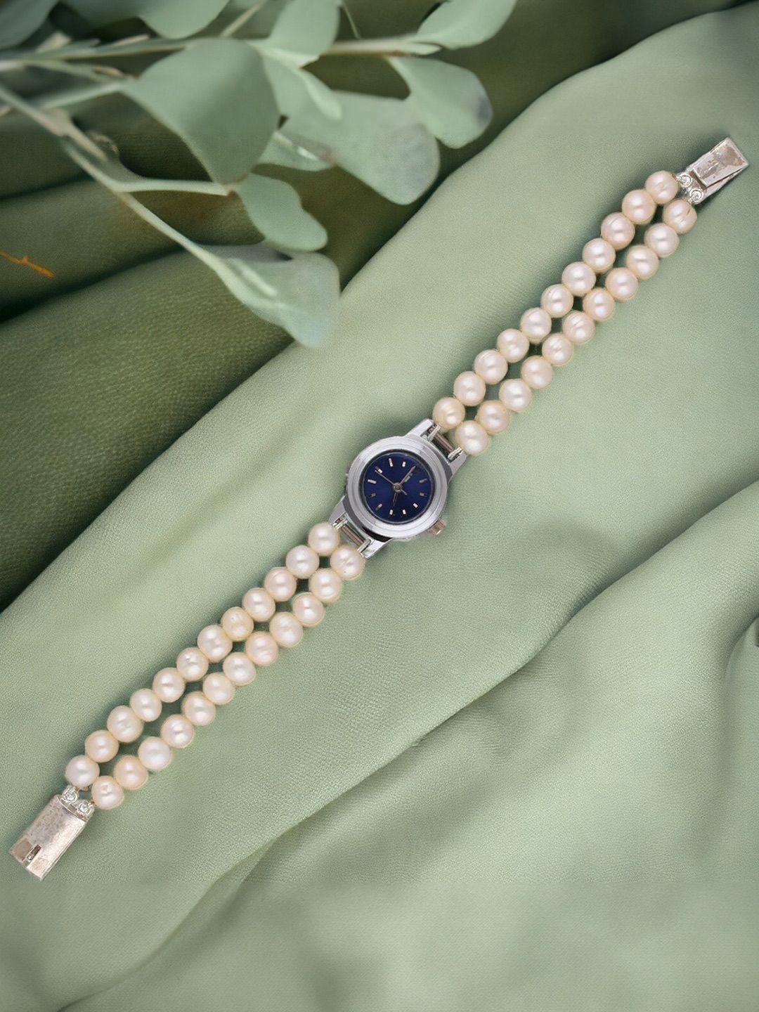 sri jagdamba pearls dealer women embellished straps analogue watch