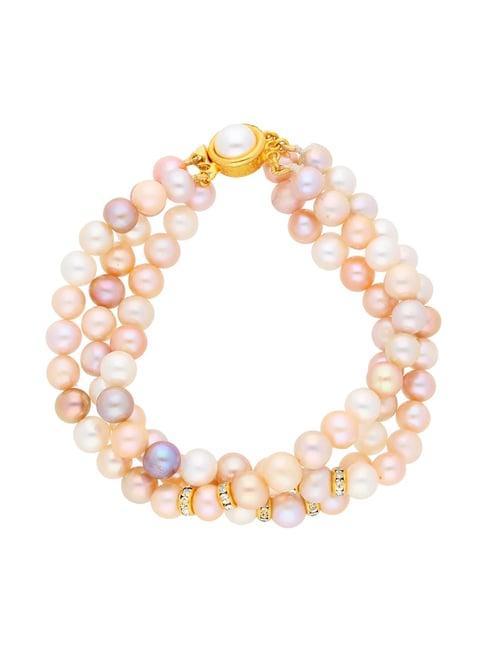 sri jagdamba pearls multicolor alloy classic bracelet