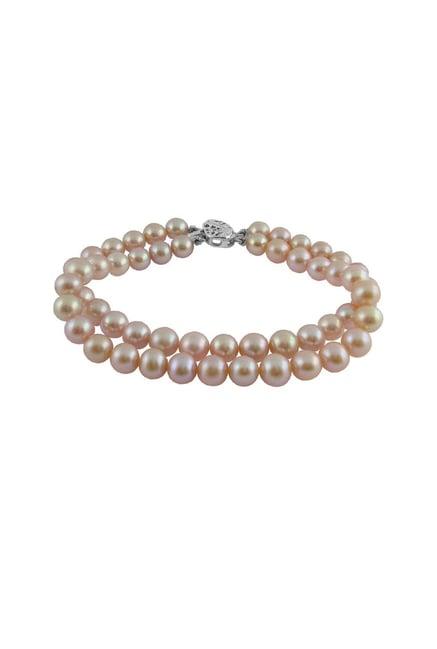 sri jagdamba pearls silver alloy classic bracelet