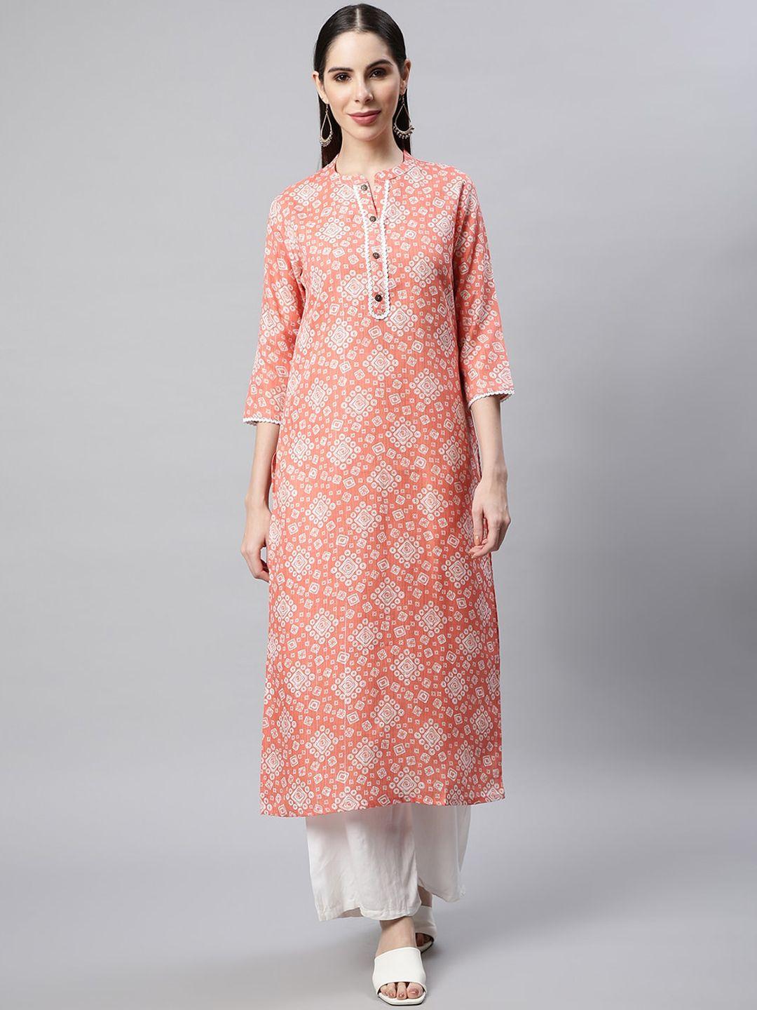 sringam women floral printed kurta