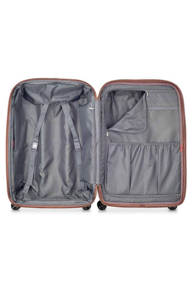 st tropez polycarbonate 8 wheels hard luggage trolley