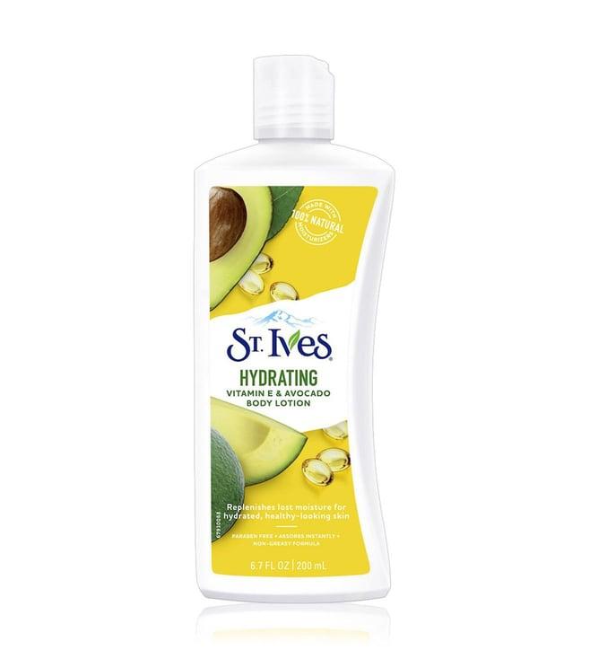 st. ives hydrating vitamin e & avocado body lotion - 200 ml