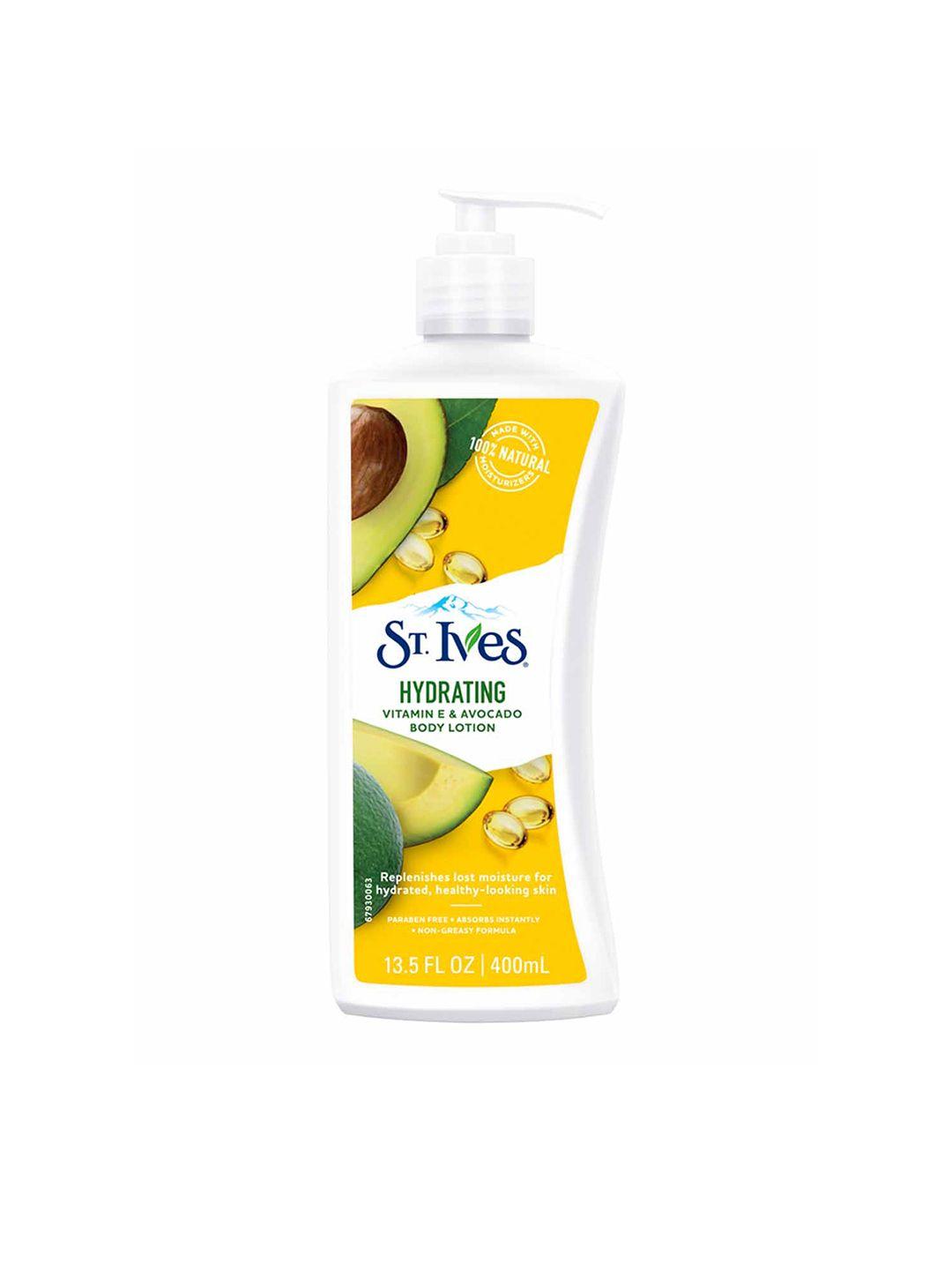 st. ives hydrating vitamin e & avocado body lotion 400 ml