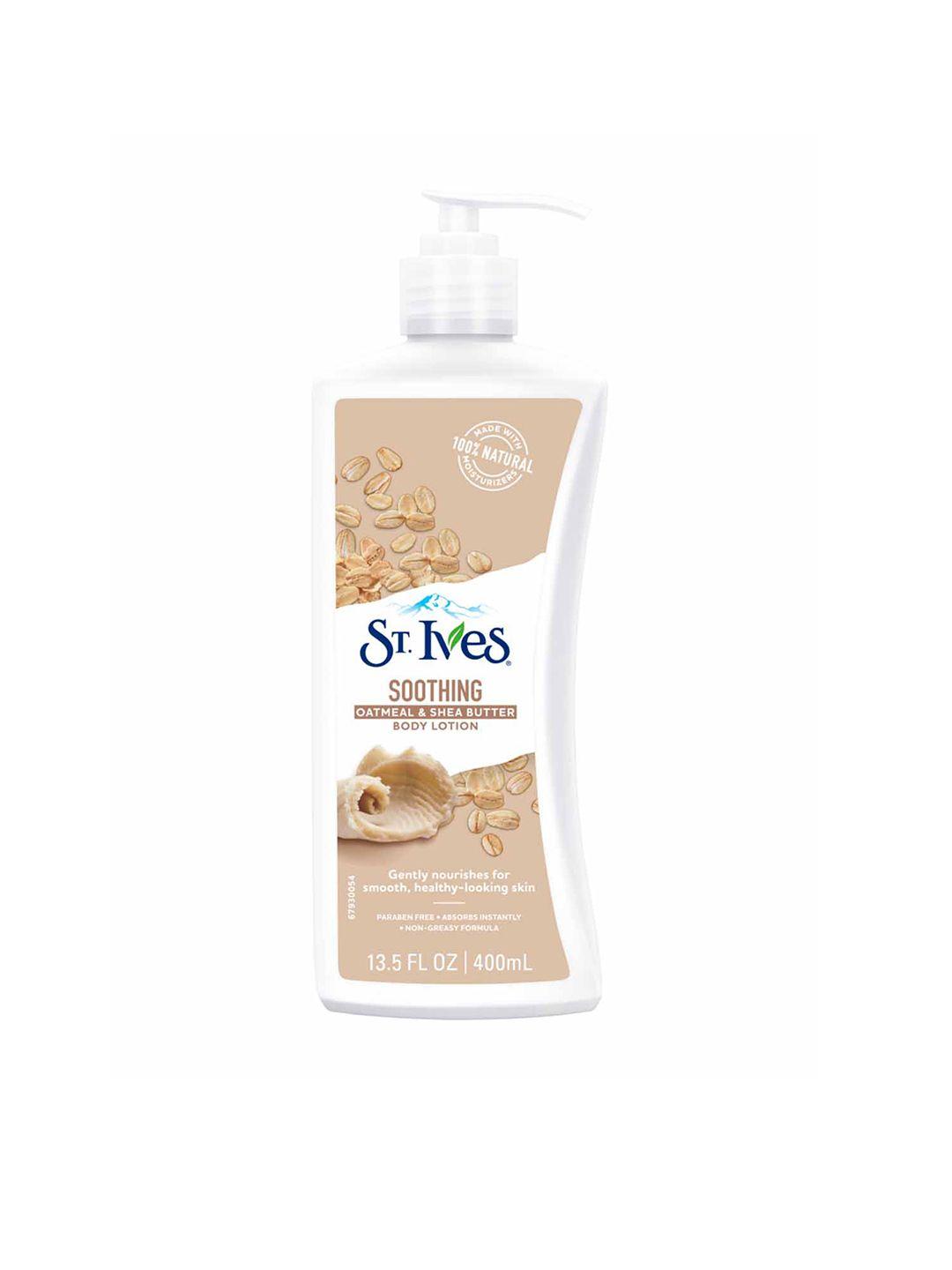 st. ives soothing oatmeal & shea butter body lotion 400 ml