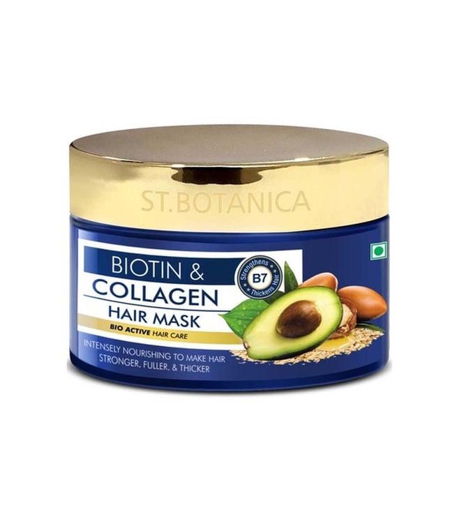 st.botanica biotin & collagen strengthening hair mask - 200 ml