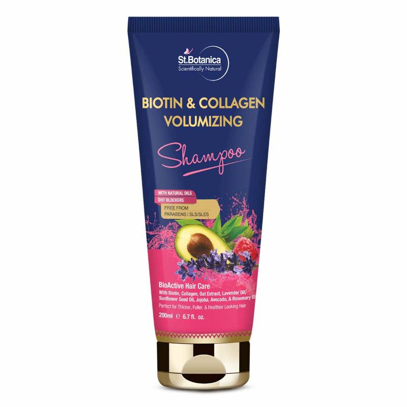 st.botanica biotin & collagen volumizing hair shampoo
