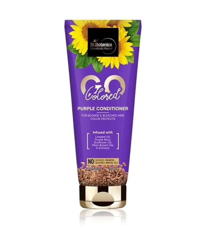 st.botanica go colored purple hair conditioner - 200 ml