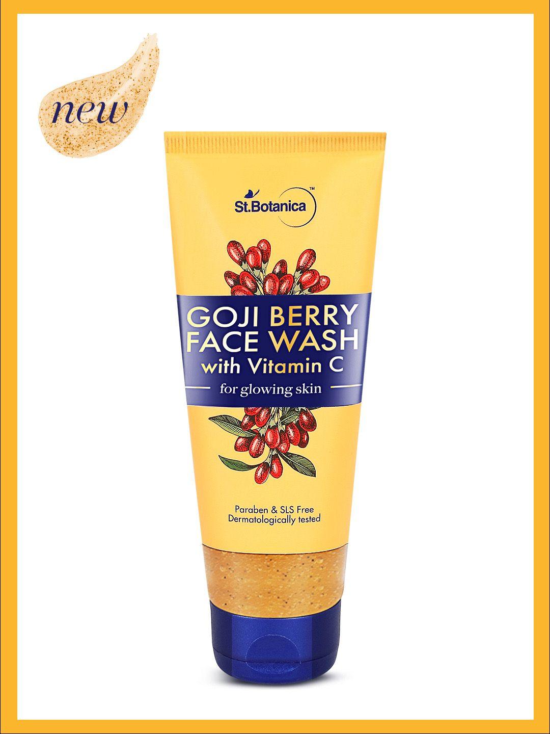 st.botanica goji berry & vitamin c face wash for youthful radiance - 100 ml