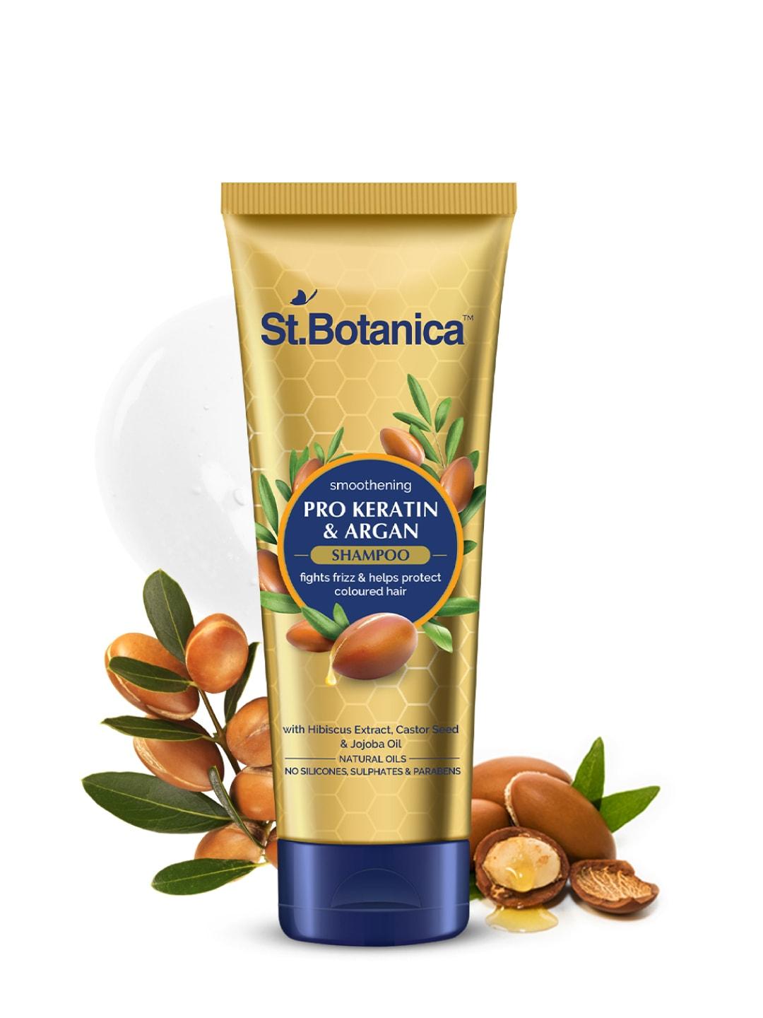 st.botanica pro keratin & argan oil smooth therapy shampoo - 50 ml