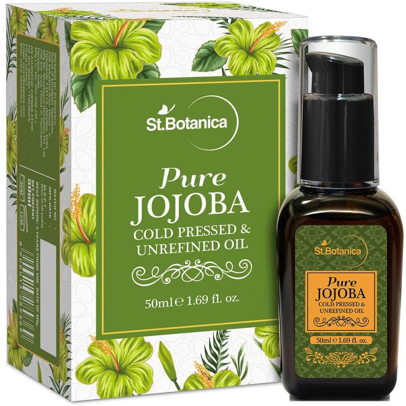 st.botanica pure jojoba cold pressed & unrefined oil