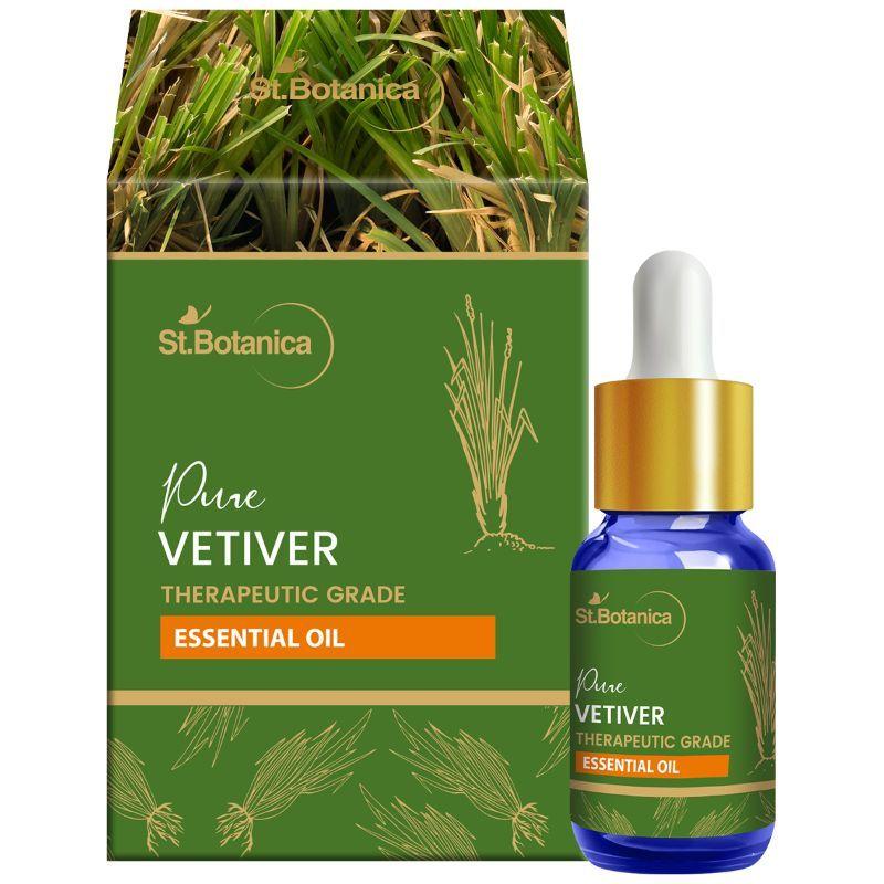 st.botanica pure vetiver therapeutic grade essential oil