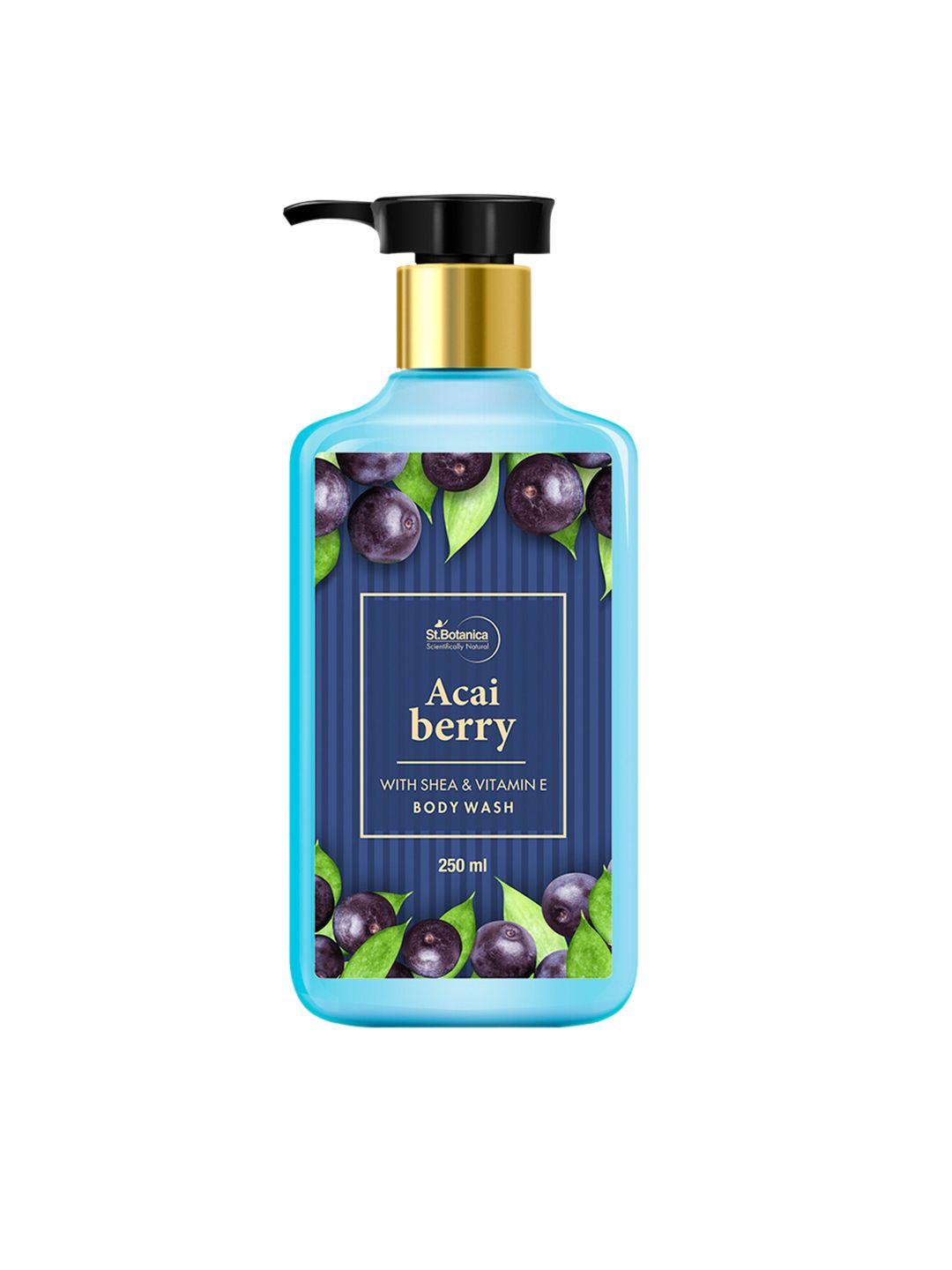 st.botanica acai berry body wash with shea & vitamin e shower gel 250 ml