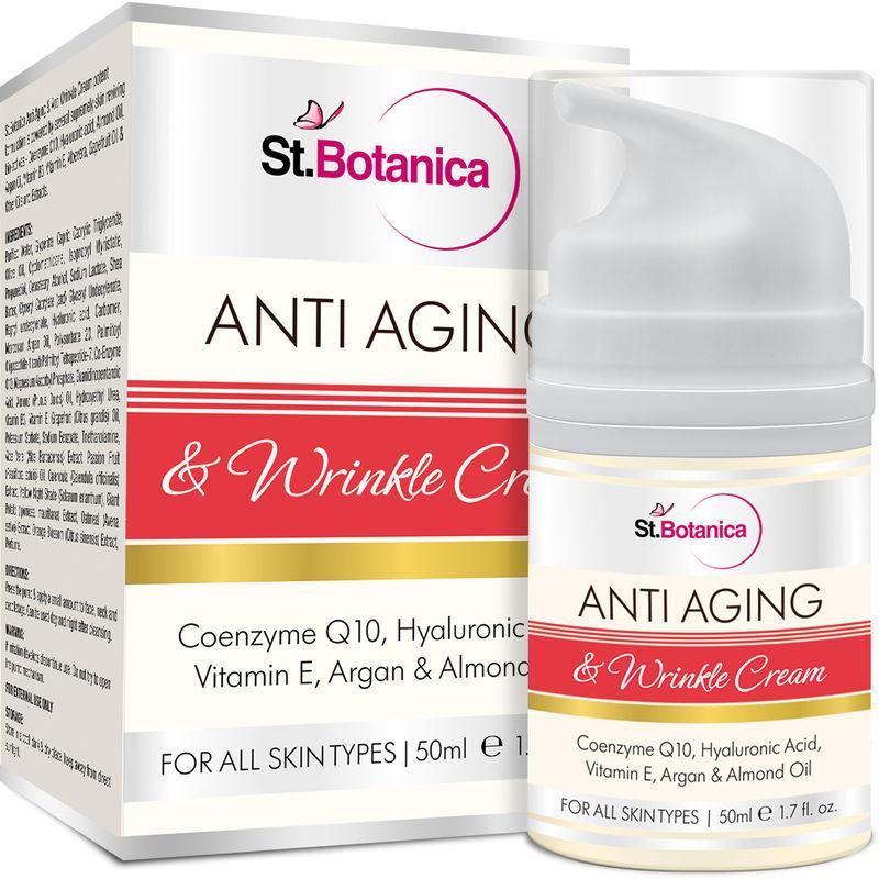 st.botanica anti aging & anti wrinkle cream
