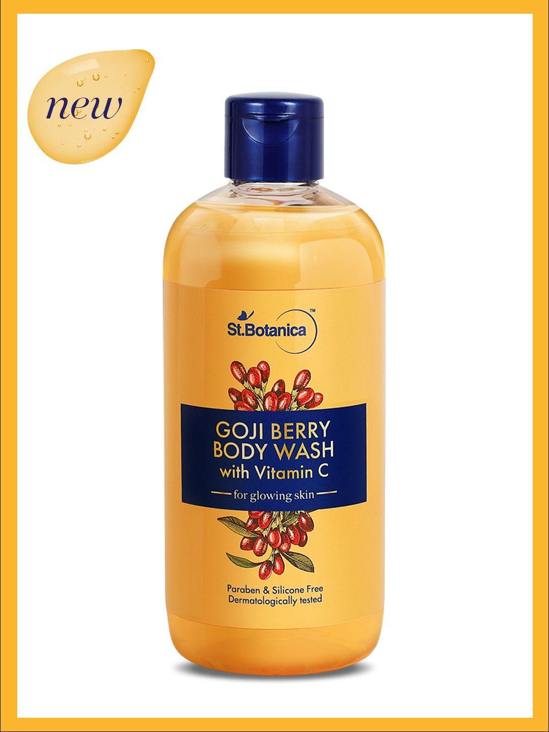 st.botanica goji berry & vitamin c body wash for fresh & glowing skin - 300ml