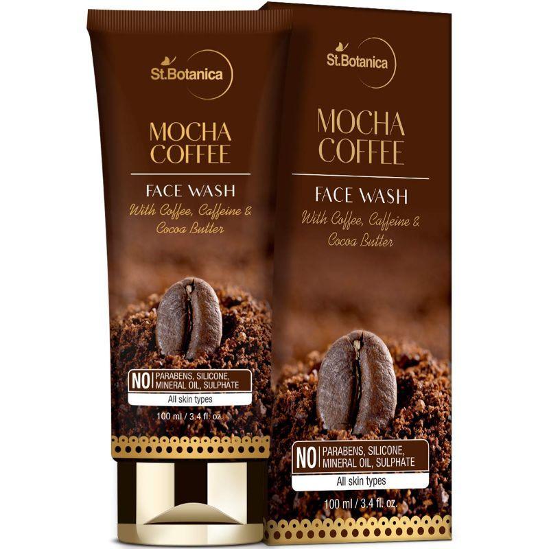 st.botanica mocha coffee face wash