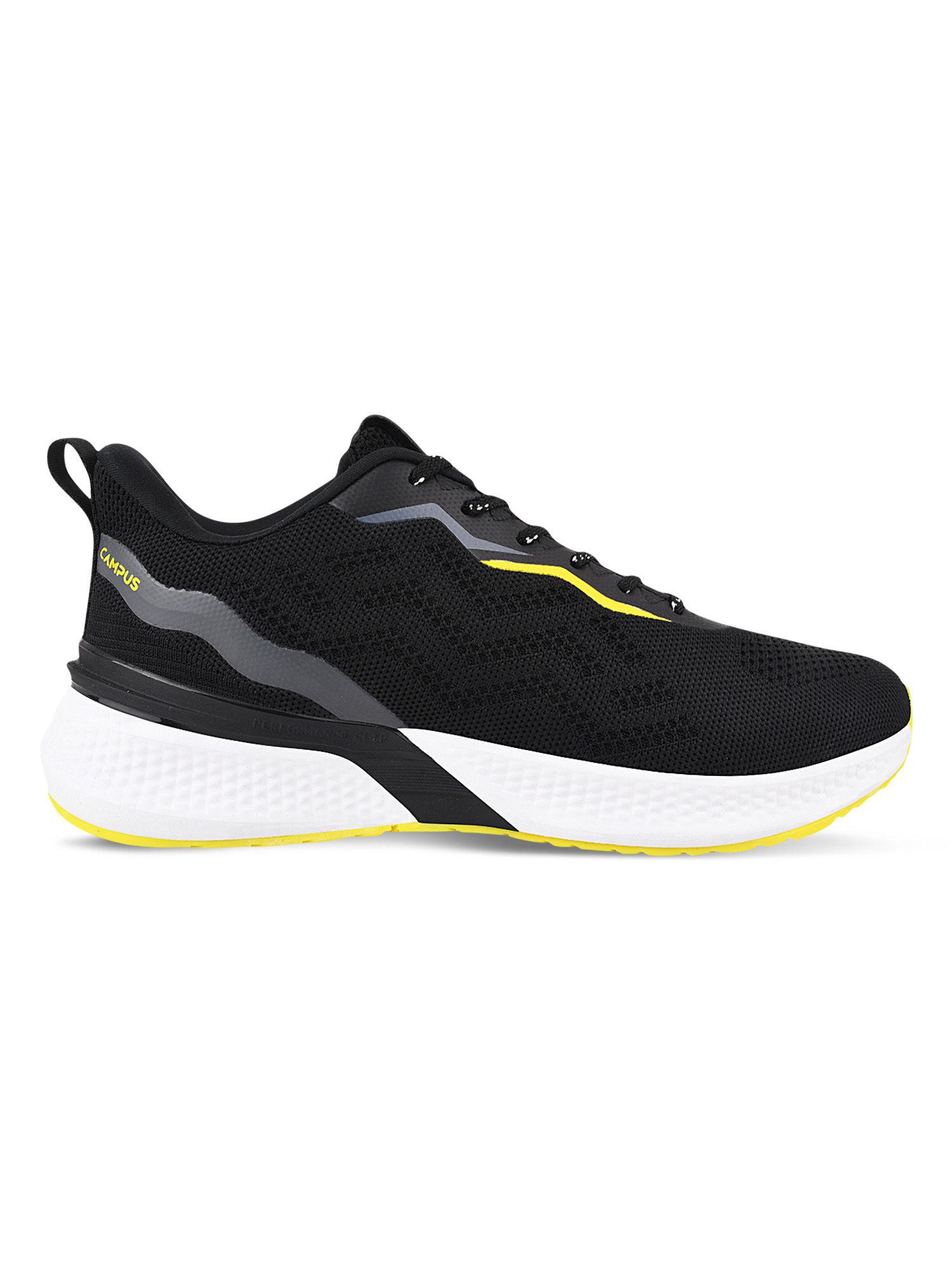 stage black men's running shoes