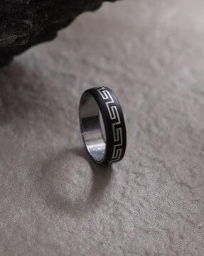 stainless steel band ring