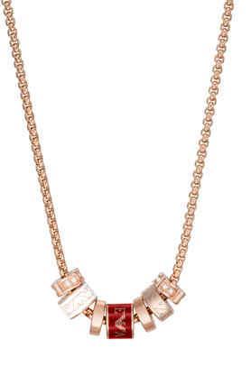 stainless steel rose gold necklace egs2933221