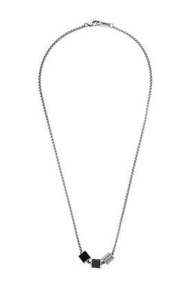 stainless steel silver necklace egs2383020