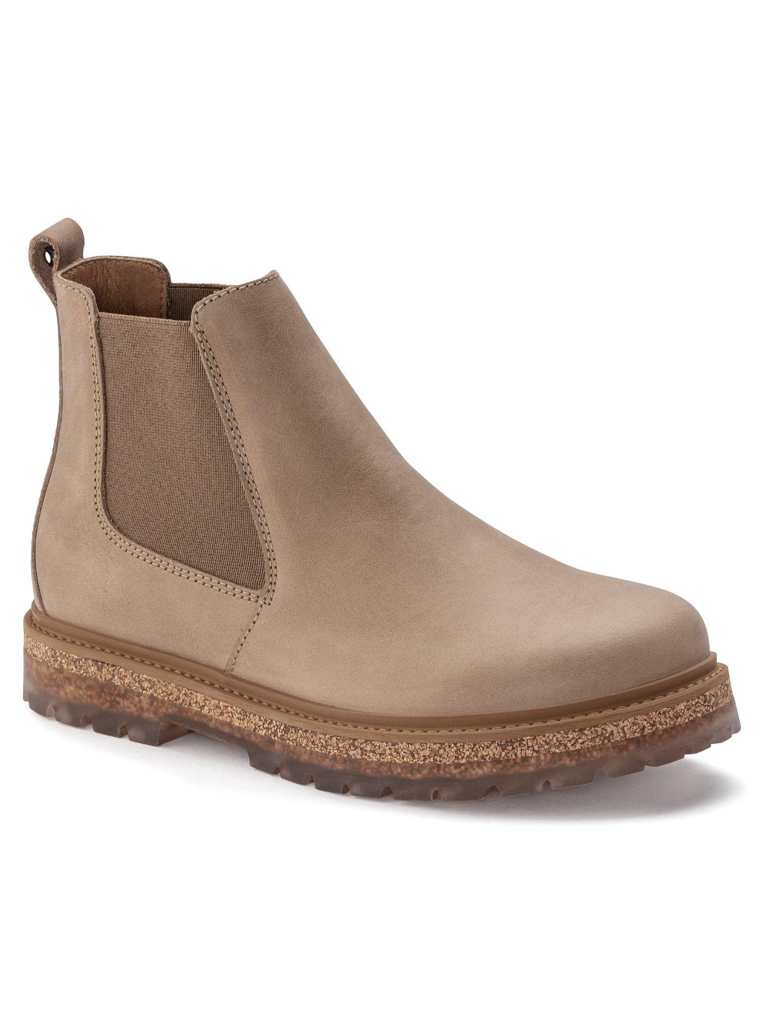 stalon solid beige narrow width unisex boots