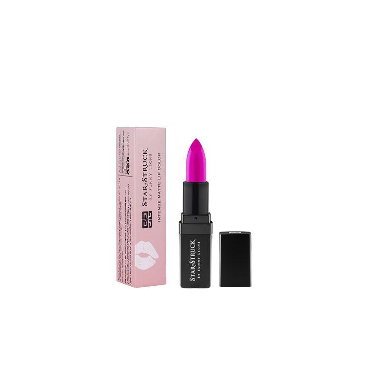 star struck by sunny leone foxy fuchsia intense matte lip color - foxy fuchsia