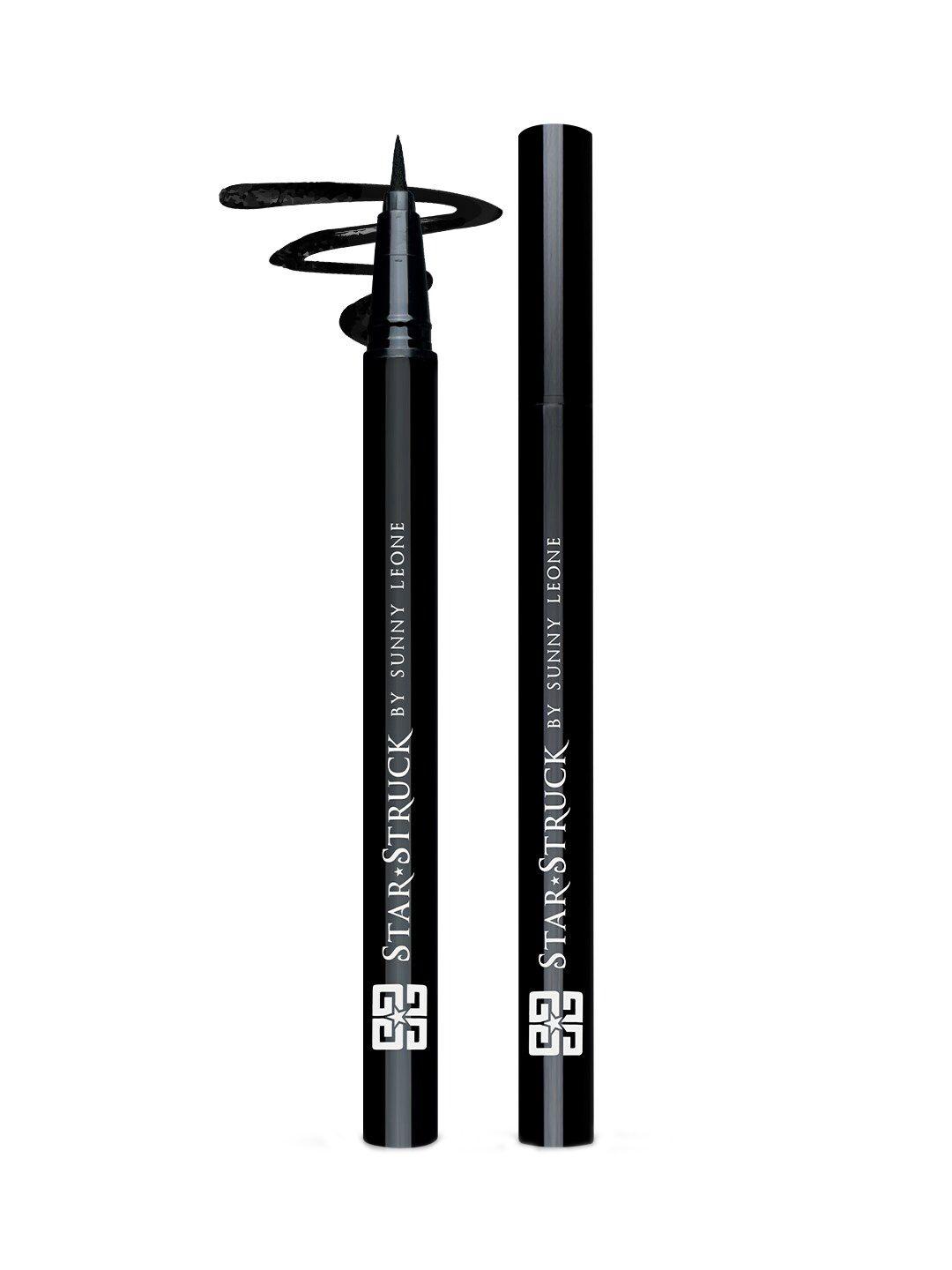 star struck by sunny leone liquid eyeliner pen - 1ml - black