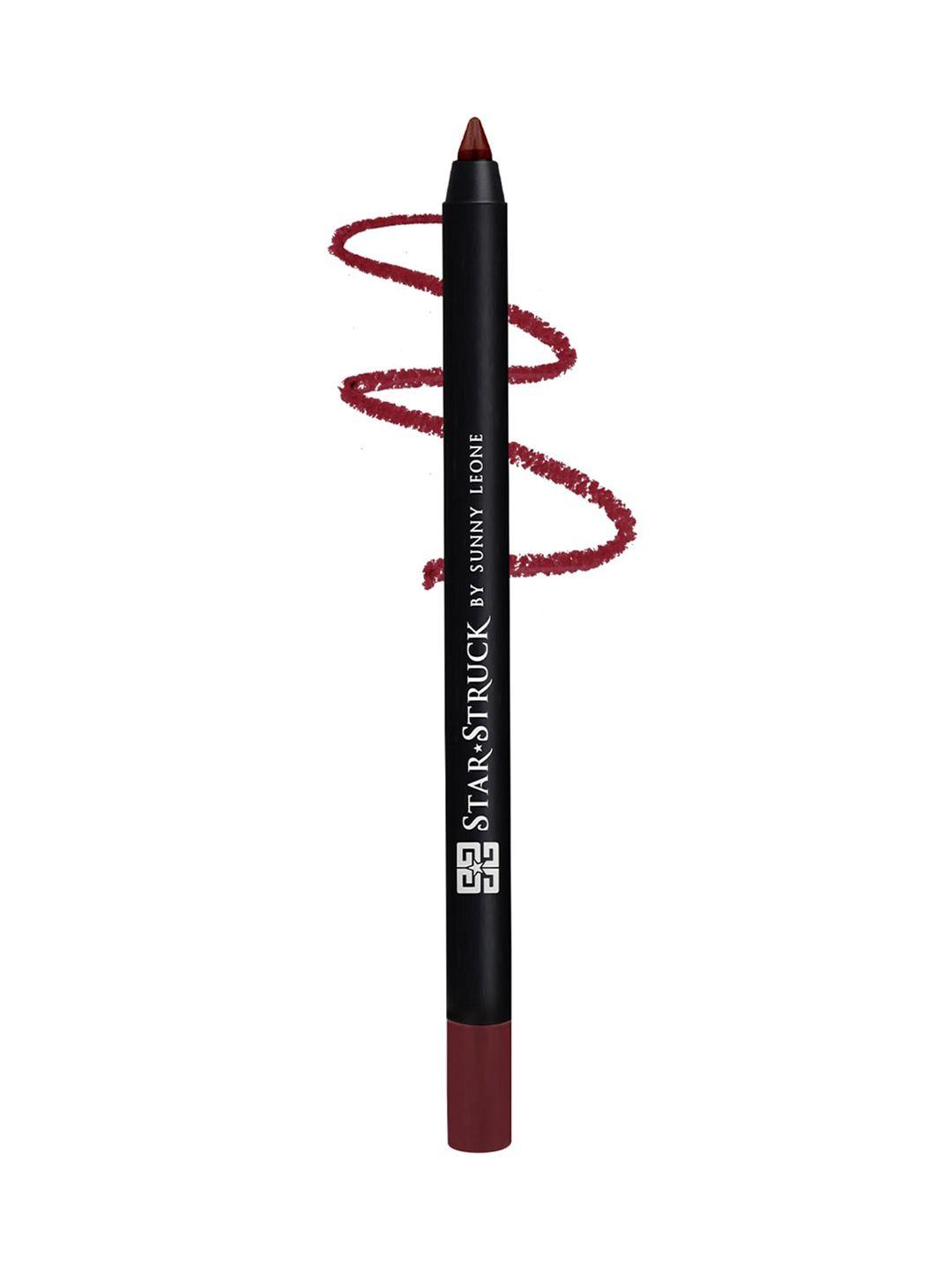 star struck by sunny leone vegan long wear lip liner with jojoba oil - midnight twinkle