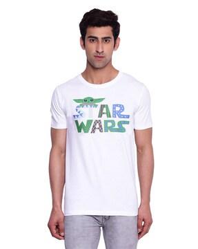 star wars print t-shirt