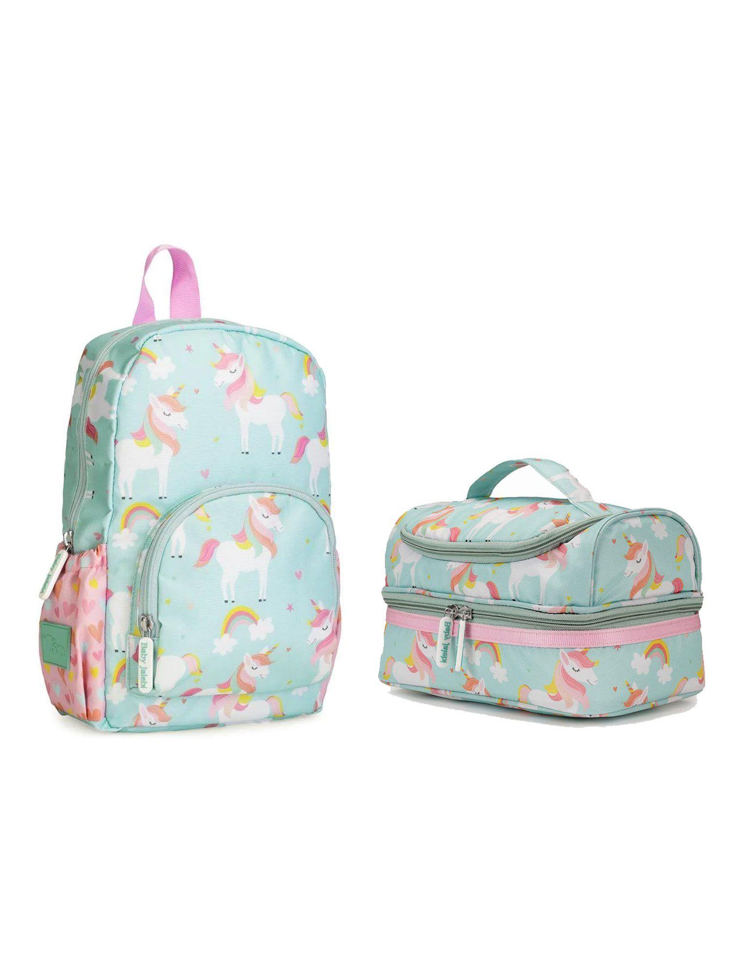 starlight unicorn 11 inch mini backpack & lunch bag