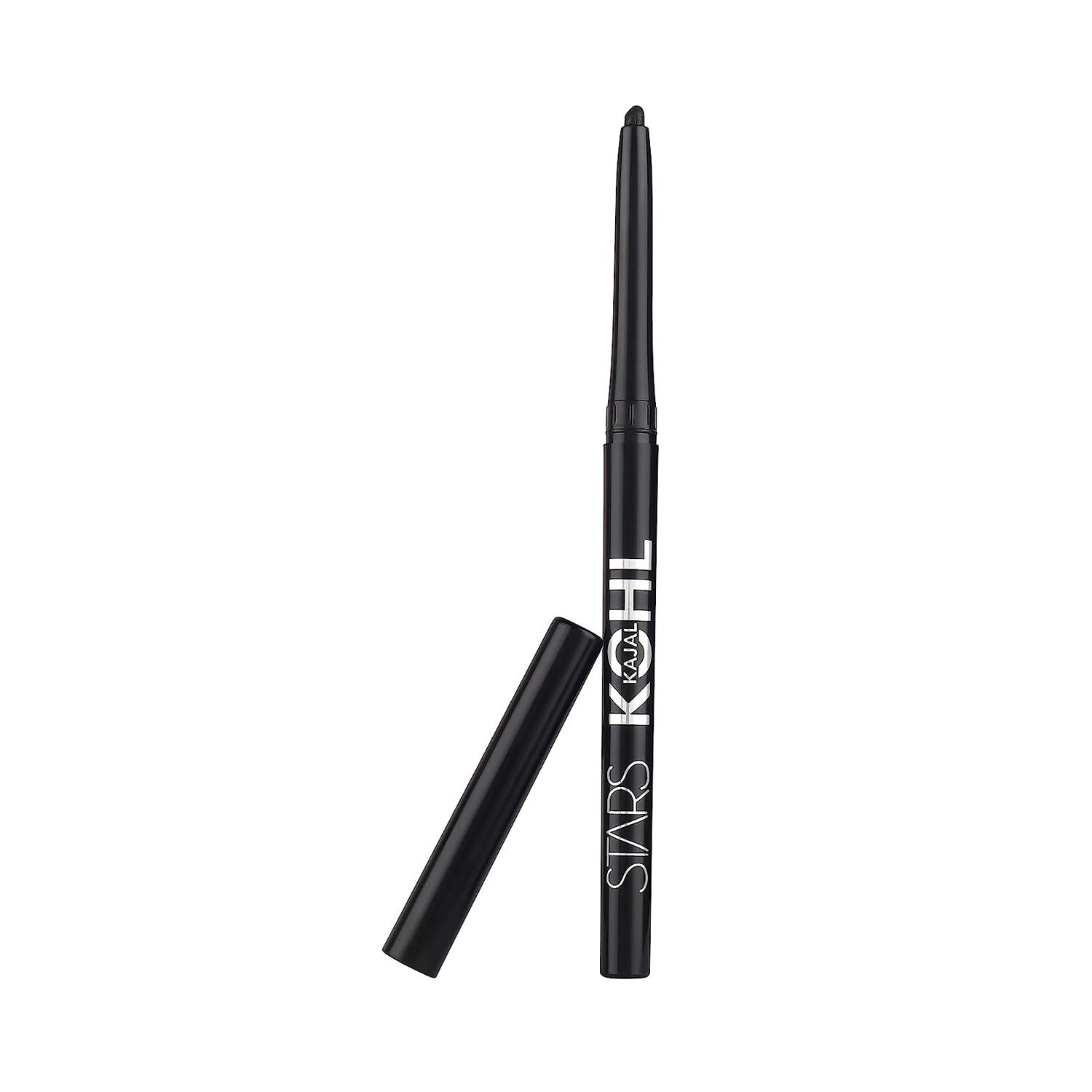 stars cosmetics kohl eye makeup kajal pencil - black (2.25g)