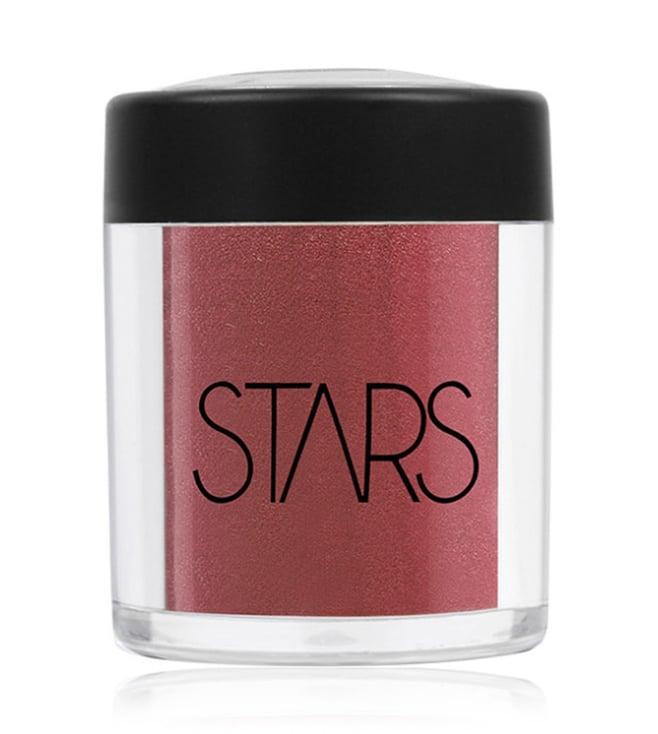 stars cosmetics eyeshadow pigment eye makeup loose powder maroon - 4 gm