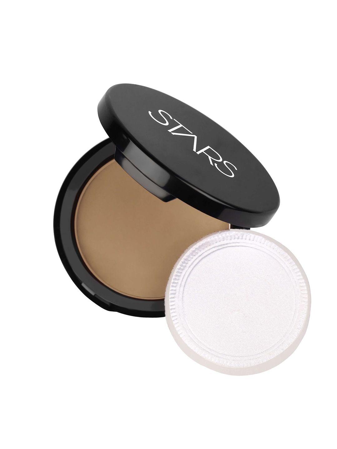 stars cosmetics photo fix matte finish 2 in 1 powder & face make up foundation - tan 9