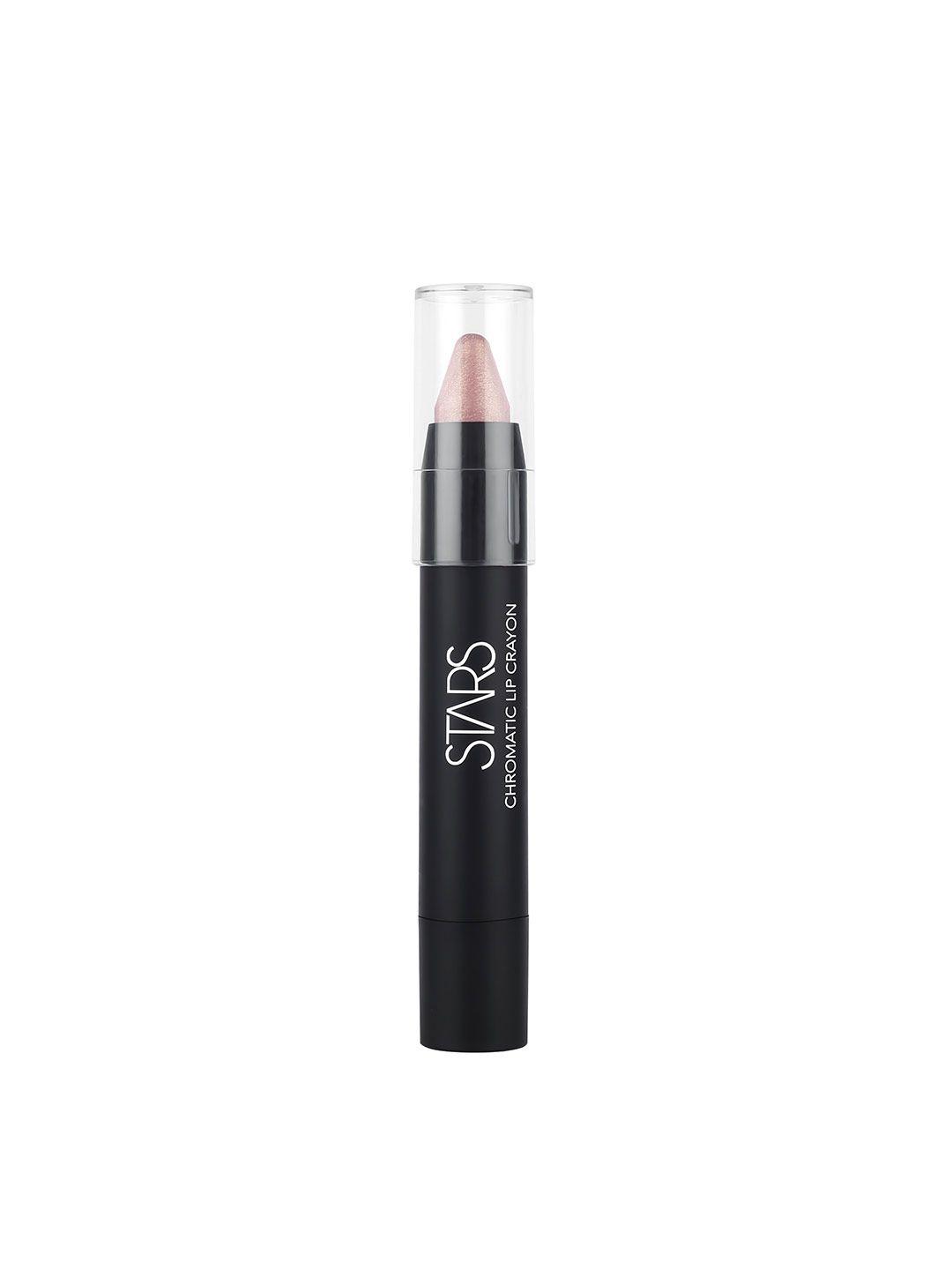 stars cosmetics richly pigmented lightweight creamy chromatic lip crayon - peach