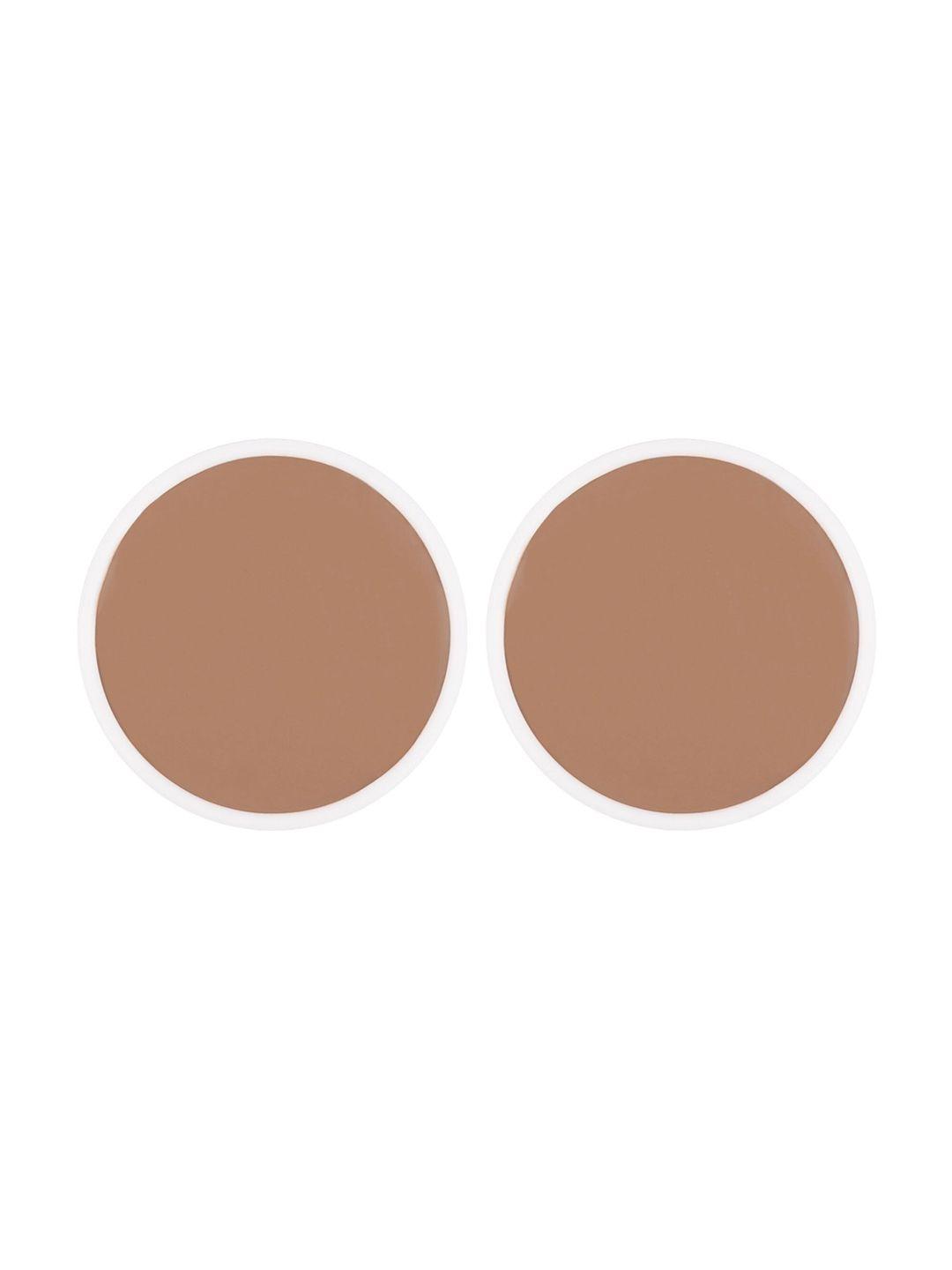 stars cosmetics set of 2 waterproof & long lasting foundation palette refills 4g each-le