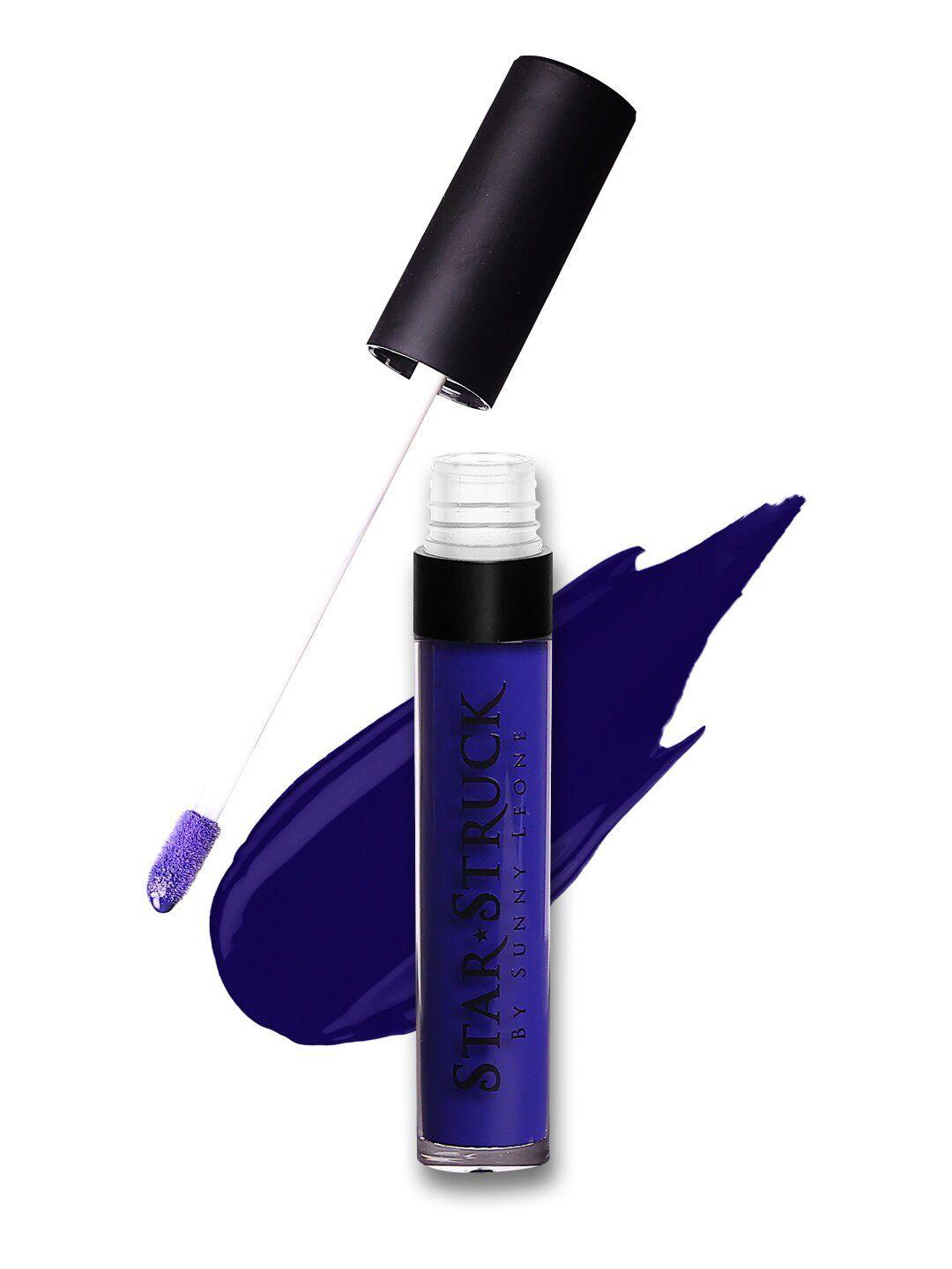 starstruck by sunny leone long lasting liquid lip gloss 5.5ml - sapphire