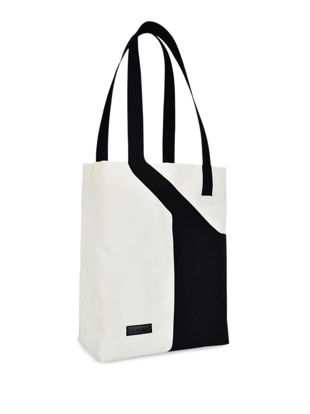stasher colourblocked shopper tote bag