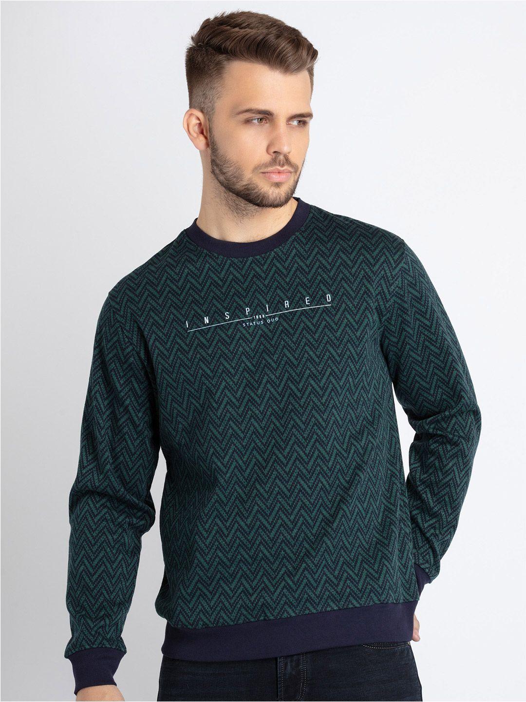 status quo self design cotton sweatshirt