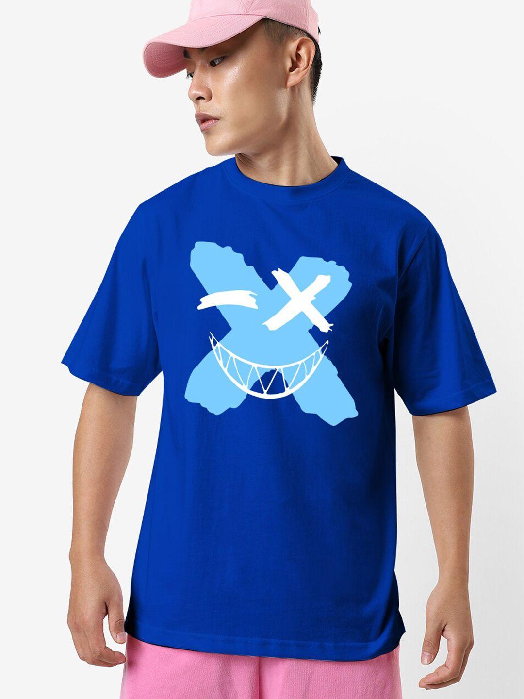 status mantra men blue v-neck pockets t-shirt